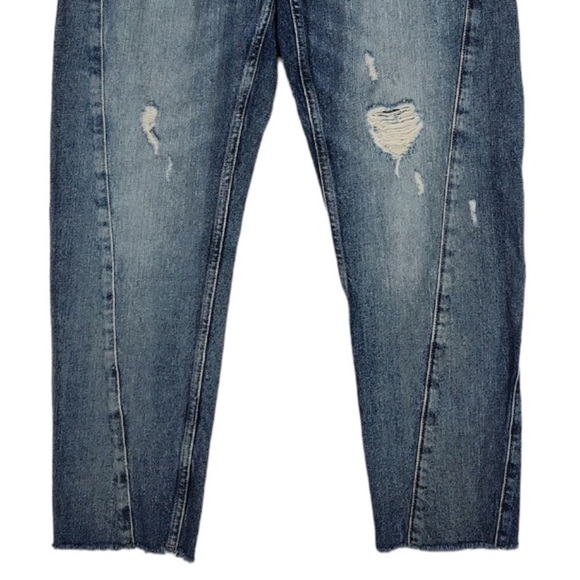 Zara High Waist Baggy Fit Jeans Size 2 - Picture 4 of 8